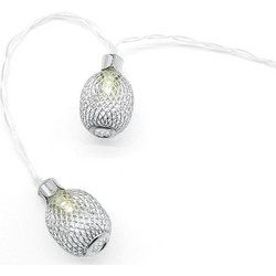 LED λαμπάκια σε σειρά Metal pineapple-Ashmi-Σταθερό