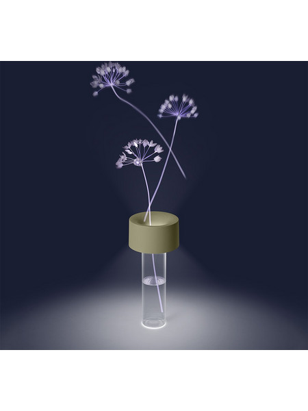 FOSCARINI Foscarini Fleur Green Επαναφορτιζόμενα Φωτιστικά - Πορτατίφ Με Μπαταρία (FN3260T000-42E00)