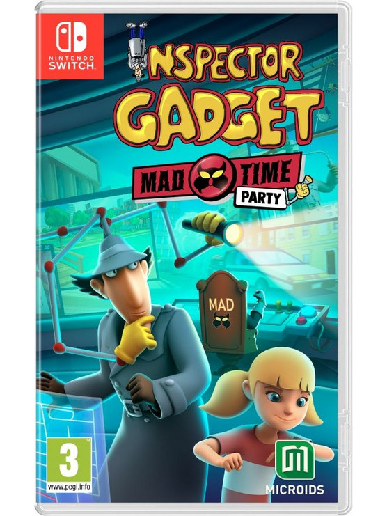 Inspector Gadget Mad Time Party Nintendo Switch