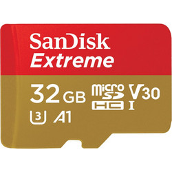 Sandisk Extreme microSDHC 32GB Class 10 U3 V30 A2 (Mobile)