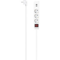 Πολύπριζο ασφαλείας Hama 3 θέσεων White (223181)