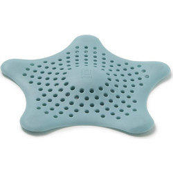 Umbra Τάπα Μπανιέρας Σιλικόνης Γαλάζια Starfish 16,5x16,5x1,3