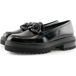 3260 Stefania Γυναικεία Loafers - Slip On ΜΑΥΡΟ