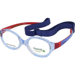 Polaroid Eyewear PLDK001 8RU Παιδικός Σκελετός Γυαλιών Οράσεως Λαστιχένιος Μπλε