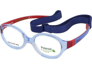 Polaroid Eyewear PLDK001 8RU Παιδικός Σκελετός Γυαλιών Οράσεως Λαστιχένιος Μπλε