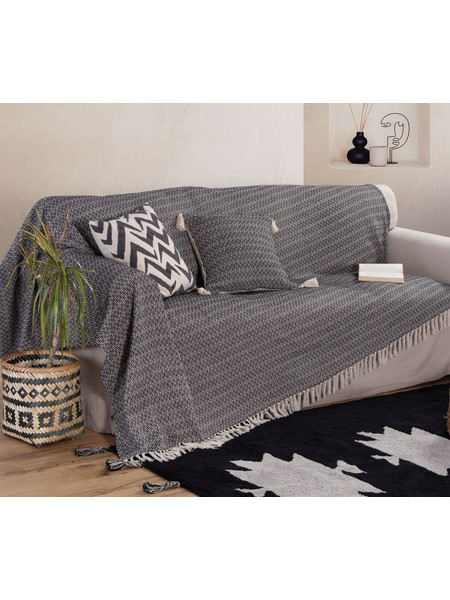 Nef-Nef Ριχτάρι Διθέσιου Καναπέ 180x250 Zackren Black/Natural