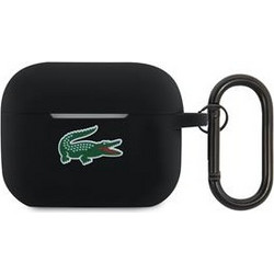 Lacoste Liquid Silicone Croc Logo Case for AirPods Pro 2 Black