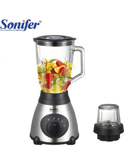 Sonifer SF-8006 Μπλέντερ για Smoothie με Γυάλινη Κανάτα 1.5lt 850W