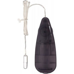 Bullet with remote control Silver Mini