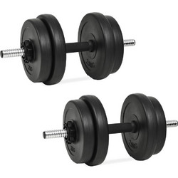 vidaXL 91407 Ρυθμιζόμενοι Αλτήρες Σετ 20kg