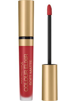 Max Factor Colour Elixir Soft Matte 030 Crushed Ruby Long Lasting Liquid Κραγιόν 4ml