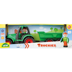 Lena Truckies Tractor with trailer 38cm