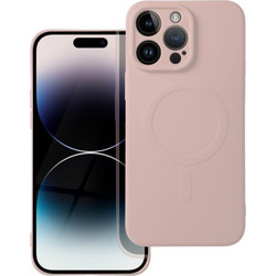 iS TPU SILICONE MAG IPHONE 14 PRO MAX pink backcover