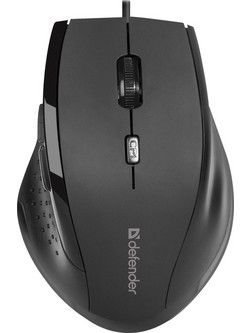 Defender Accura MM-362 Ενσύρματο Ποντίκι Black