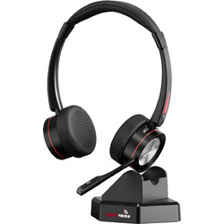 Supervoice SVC-WBT42 Professional Wireless Ai Noise Canceling Bluetooth Headset Dual