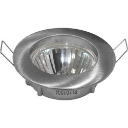 ADELEQ μεταλλικό πλαίσιο spot για G5.3, χωνευτό, 12V, 50W, inox, 2τμχ