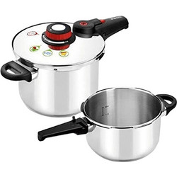 Monix Selecta Χύτρες Ταχύτητας Set Quattro 6lt + 4lt