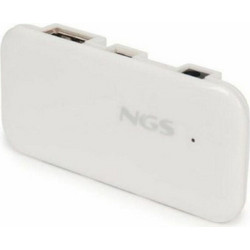 NGS iHub USB Hub 2.0 USB-A με 4 Θύρες USB-A & Εξωτερική Παροχή Ρεύματος