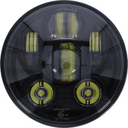 Μπροστά φανάρι LED για HARLEY DAVIDSON SPORTSTER XL Bright, 5.75 inch LED headlamp unit. Black