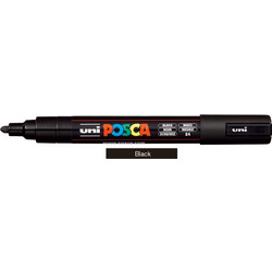 Μαρκαδόροι Posca PC-5M Μαύρο