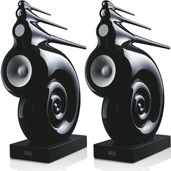 Bowers & Wilkins Nautilus Ζεύγος Ηχείων Hi-Fi Δαπέδου 300W 4 Δρόμων Black