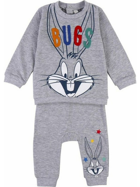 Παιδική Αθλητική Φόρμα Looney Tunes Γκρι