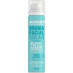 Agrado Bruma Facial Solar Αντηλιακό Spray Προσώπου SPF50 75ml