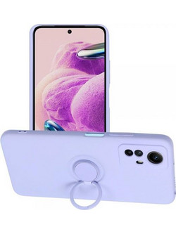 Θήκη κινητού Forcell Silicone Ring for Xiaomi Redmi Note 12S Violet