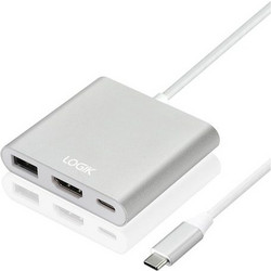 Logik USB-C 3.1 To Multi Adaptor Hub