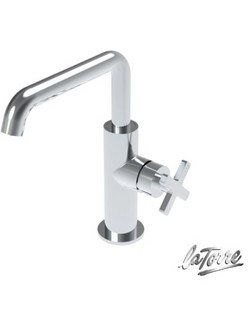 Μπαταρία Νιπτήρος ELLE CROSS 38020-100 CHROME LA TORRE