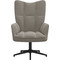 vidaXL Πολυθρόνα Relax Βελούδινη Γκρι 328095