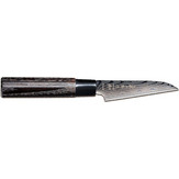 Μαχαίρι Ξεφλουδίσματος 9cm από δαμασκηνό ατσάλι, Shippu Black - Tojiro FD-1591
