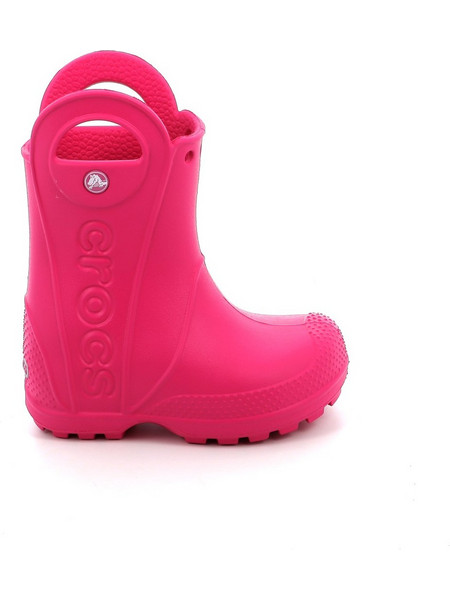 Παιδική Γαλότσα για Κορίτσι Crocs Handle It Rain Boot Kids Χρώματος Φούξια 12803-6X0