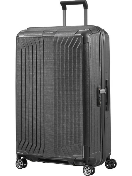 Samsonite LiteBox Βαλίτσα Μεγάλη 75x50x29cm με 4 Ρόδες Γκρι