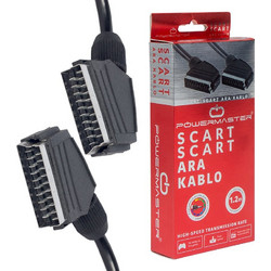 POWERMASTER SCART CABLE 1.2m