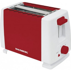 Hausberg HB-150RS Φρυγανιέρα 2 Θέσεων 750W Κόκκινη