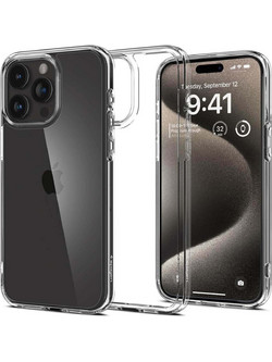 Spigen Ultra Hybrid Back Cover Crystal Clear (iPhone 15 Pro Max)