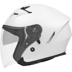 NOX N127 Pearl White Κράνος Μηχανής Jet 1300gr