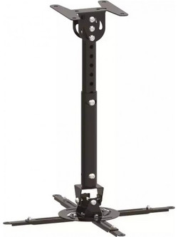 Βάση Οροφής Projector Focus Mount PMC-6196 - Μέγιστο Φορτίο 12kg - Μαύρη PMC-6196