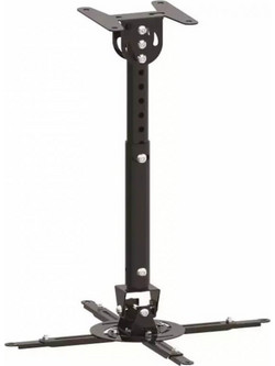 Βάση Οροφής Projector Focus Mount PMC-6196 - Μέγιστο Φορτίο 12kg - Μαύρη PMC-6196