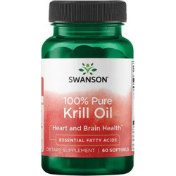 Swanson Krill Oil Έλαιο Κριλ 60 Μαλακές Κάψουλες