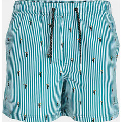Jack & Jones Παιδικό Μαγιό Σορτς για Αγόρι Τιρκουάζ 12228531-16