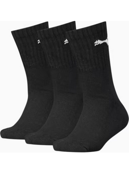 PUMA SOCKS 3P HI BLACK JR