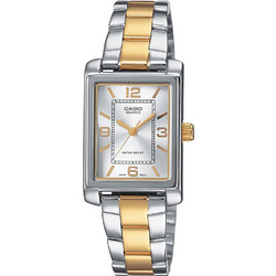 Casio Γυναικείο Ρολόι με Ασημί Μεταλλικό Μπρασελέ LTP-1234SG-7AEF