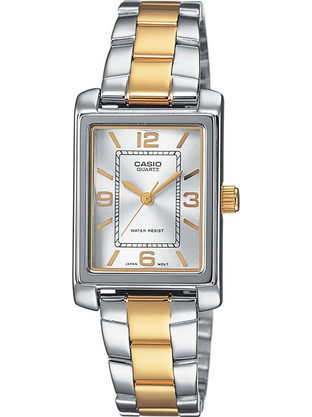 Casio Γυναικείο Ρολόι με Ασημί Μεταλλικό Μπρασελέ LTP-1234SG-7AEF