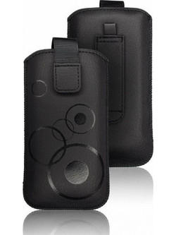Θήκη κινητού Forcell Deko Sock & Pouch iPhone 8 Plus / XS Max / 11 Pro Max / Galaxy S10+ Black