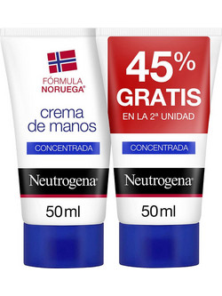Neutrogena Scented Ενυδατική Κρέμα Χεριών 2x50ml