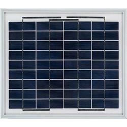 Invictus SRM-10P Πολυκρυσταλλικό Φωτοβολταϊκό Πάνελ 10W 12V 340x250x17mm