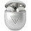 Guess Triangle Logo Ακουστικά Bluetooth In Ear Silver