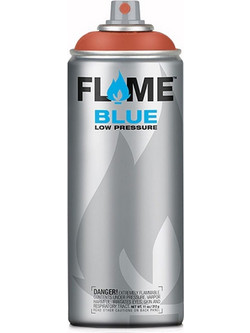 Flame Blue Σπρέι Βαφής Red Orange Ματ 400ml